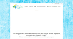 Desktop Screenshot of childrenstherapeutics.com
